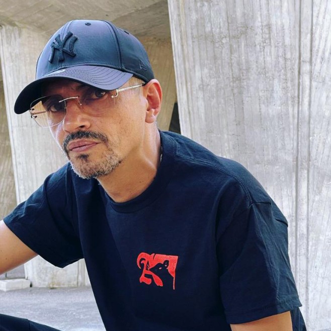 TEE SHIRT "LE RAT LUCIANO X MAISON MERE" LOGO