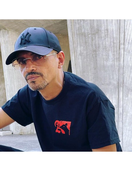 TEE SHIRT "LE RAT LUCIANO X MAISON MERE" LOGO