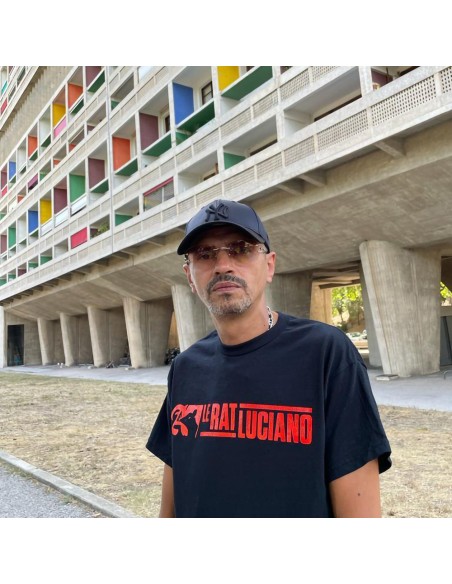TEE SHIRT "LE RAT LUCIANO X MAISON MERE" TYPO